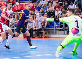 Vendaval del Barça: goleada y primer punto de la final