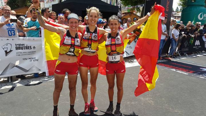 Equipo femenino trail running bronce Mundial 2019