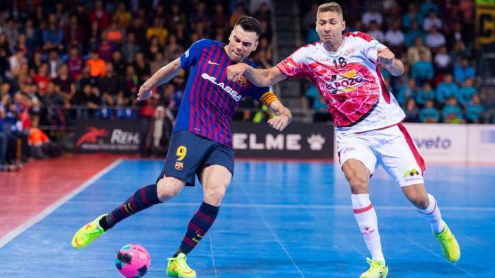 Resumen y resultado del Barcelona-ElPozo (2-3): ElPozo asalta el Palau