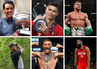 3 futbolistas encabezan la lista de los 50 deportistas mejor pagados del mundo