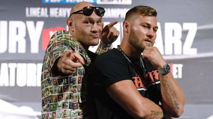 Previa del Tyson Fury vs Tom Schwarz.