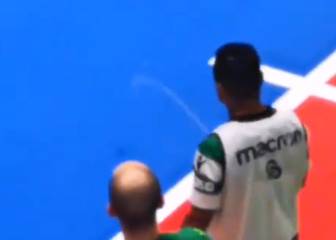 El feo gesto de un jugador del Sporting durante las finales ante el Benfica