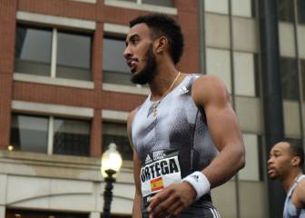 Orlando Ortega gana con 13.32 el 110 vallas urbano de Boston