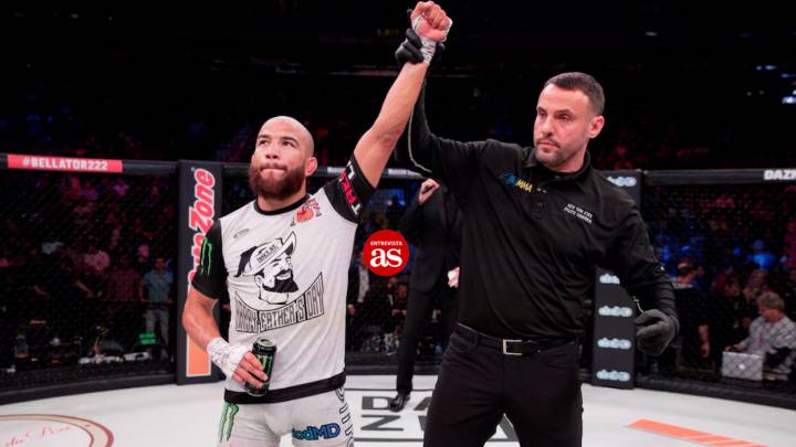 Entrevista con Juan Archuleta tras su victoria en Bellator 222.