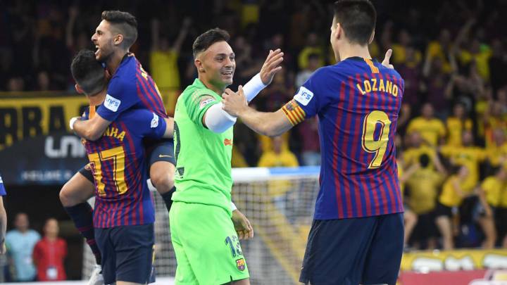 El Barça tumba a ElPozo y es el nuevo rey del fútbol sala