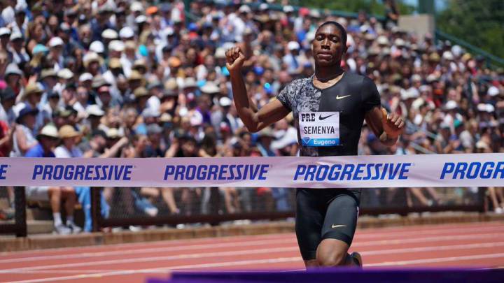 Ortega gana en vallas en el regreso de Semenya al 800