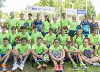 Paquito Navarro y las Gemelas, maestros en el Allianz Camp