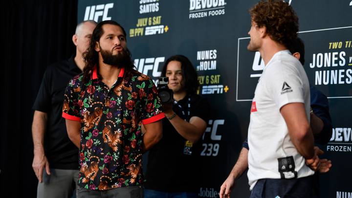 Entrevista con Jorge Masvidal antes del ufc 239.