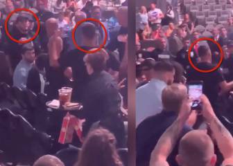 Insólito: Khabib y Nate Díaz casi llegan a los golpes en evento