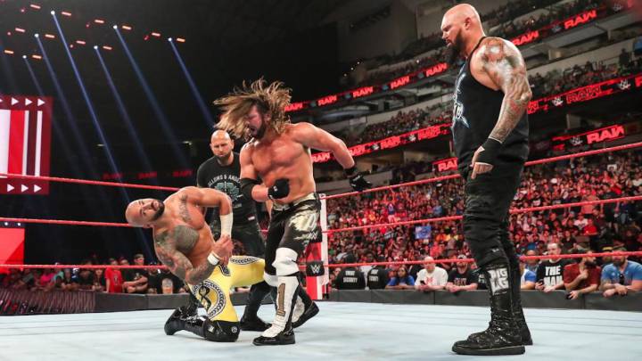 Crónica del Raw del 8 de julio de 2019.