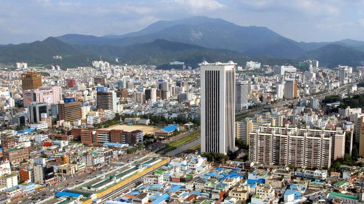 La ciudad de Gwangju.