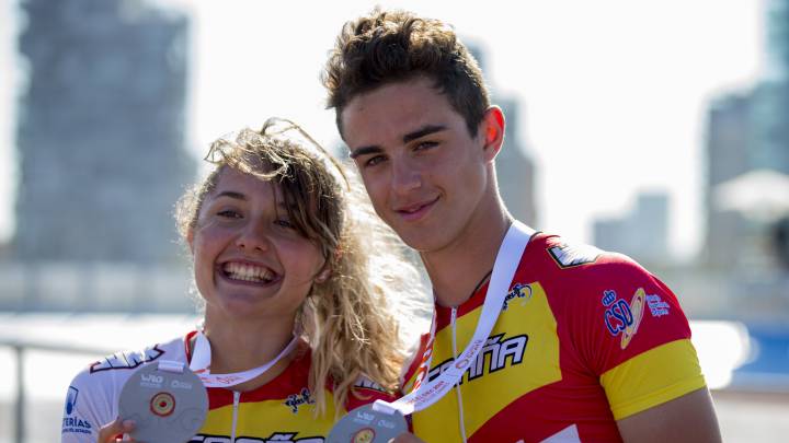Nerea Langa y Nil Llop, oro en los 500 metros del Mundial Júnior