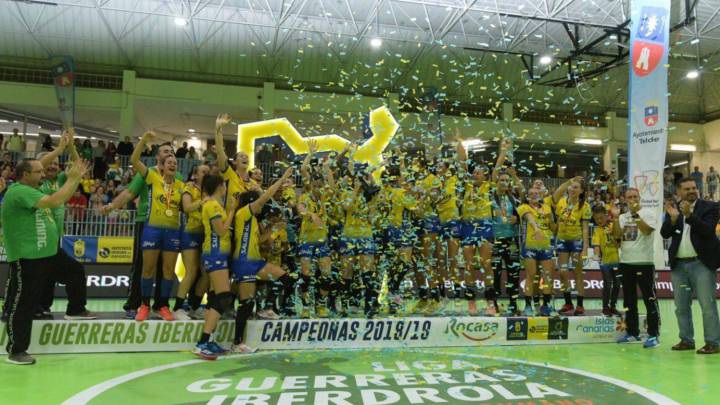Rocasa, campeón de Liga,.