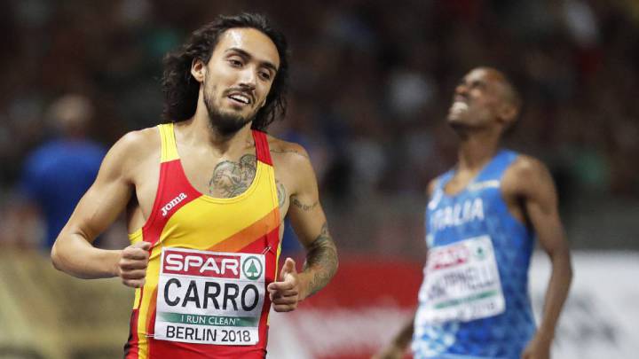 Fernando Carro estrena récord de España en Barcelona