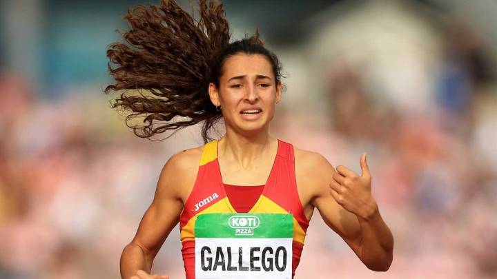 Sara Gallego, bronce en 400 m vallas y sexto metal español