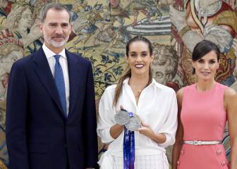 Los Reyes reciben en La Zarzuela a Ona Carbonell