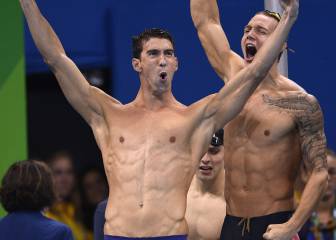 EEUU exhibe a su nuevo Phelps
