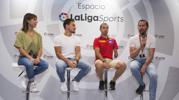 Acto de presentación de Héroes 2020 con Sandra Sánchez, Damián Quintero y Jairo Ruiz.