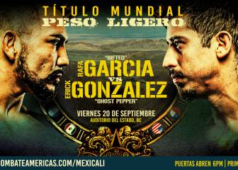 Rafa García y Erick González, a por el primer título del ligero