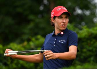 Carlota Ciganda rema para morir en la orilla del British Open