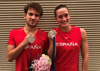 Belmonte y Pons consiguen dos nuevas medallas de plata