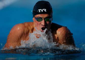 Lochte se prepara para Tokio tras su “montaña rusa”