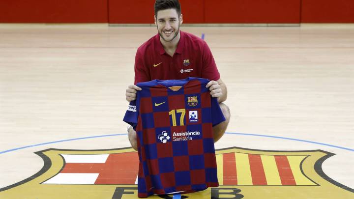 Serdio: "En el Barça hay mucha exigencia, pero no tengo miedo"