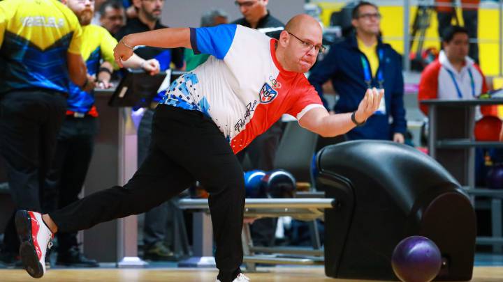 Jean Pérez, durante una competición.