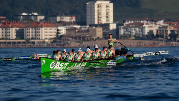 Hondarribia disfruta en Zarautz y envía un aviso para La Concha