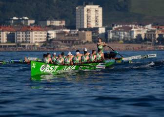 Hondarribia disfruta en Zarautz y envía un aviso para La Concha