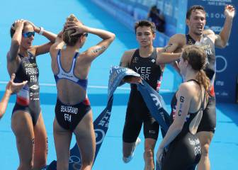 España acaba 17ª en el relevo mixto del test olímpico
