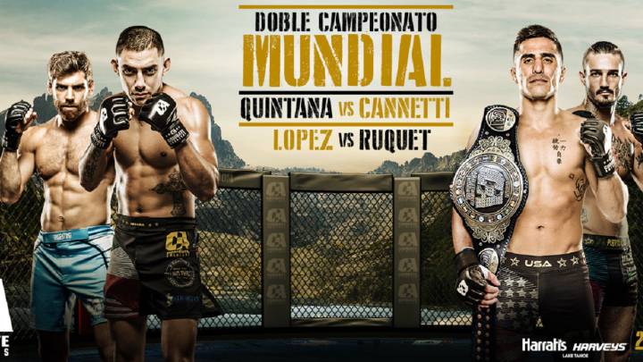 Combate Américas pondrá dos título en juego en Nevada.