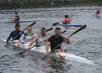 El K4 de Craviotto afronta el esprint final hacia Tokio