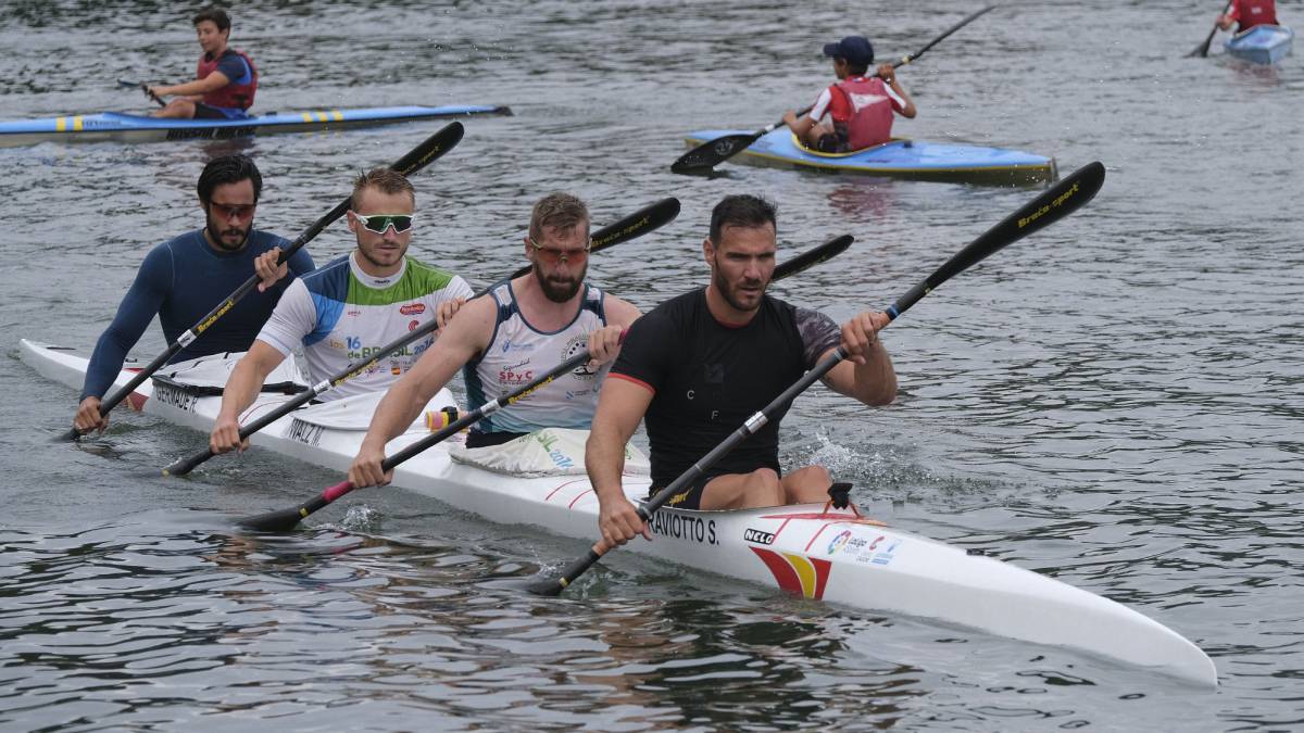 El K4 de Craviotto afronta el esprint final hacia Tokio