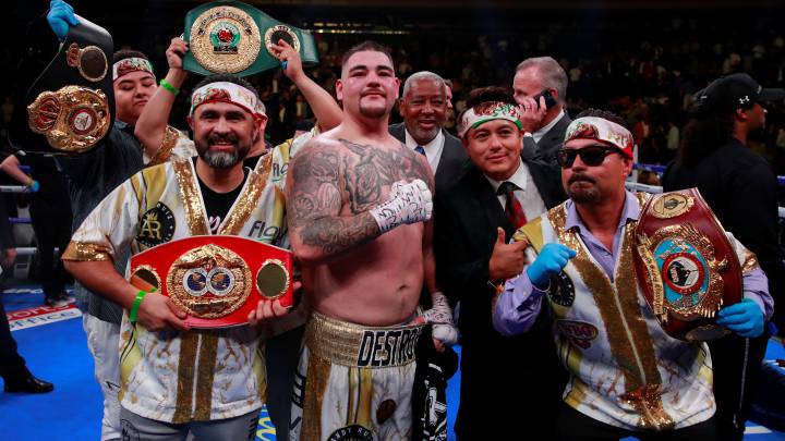 Andy Ruiz acepta hacer la revancha contra Joshua en Arabia Saudí.