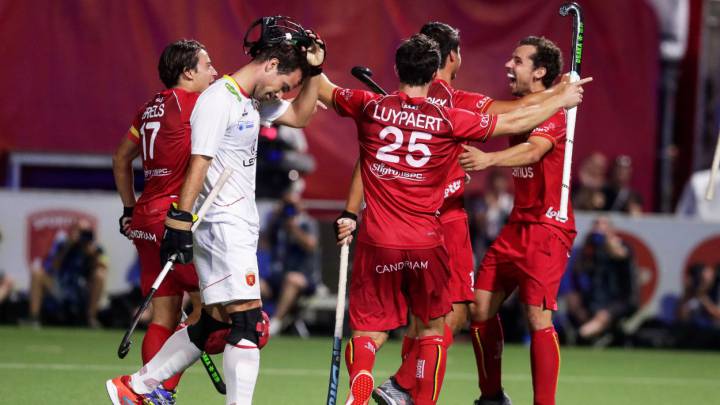 Selección belga hockey Europeo 2019