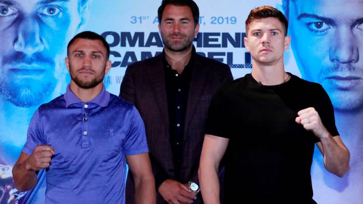 Declaraciones de Luke Campbell antes de pelear contra Lomachenko.