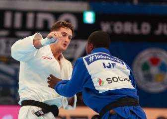 Niko y Bernabéu, decepción en el tatami de los Juegos