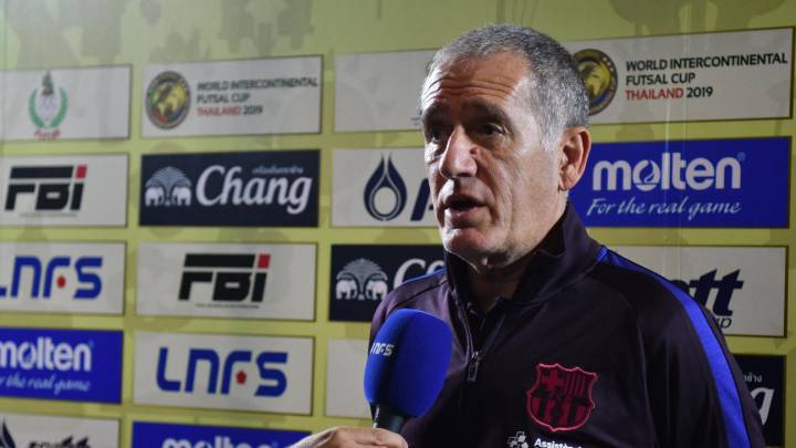 Plaza: "Robaron tres con portero-jugador y metieron tres golazos"