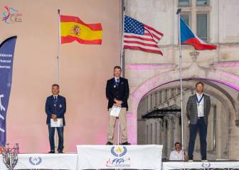 Cástor Fantoba, subcampeón mundial en la clase Freestyle