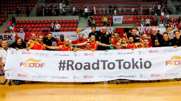 La Selección masculina de baloncesto en silla de ruedas, a Tokio 2020.