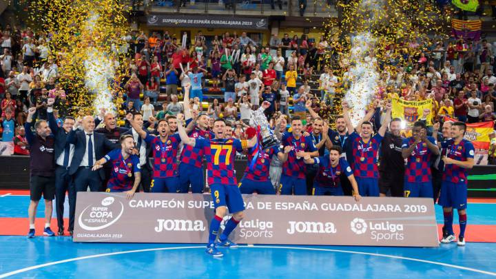 El Barça golpea primero con su segunda Supercopa ante ElPozo
