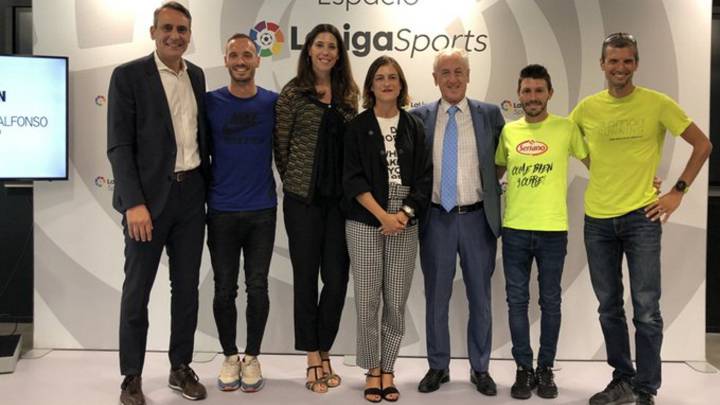 Abadía y Chiki, con los 25.000 de la Maratón de Valencia