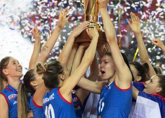 La selección de Serbia de vóley se convierte en hegemónica
