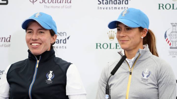 Carlota Ciganda y Azahara Muñoz