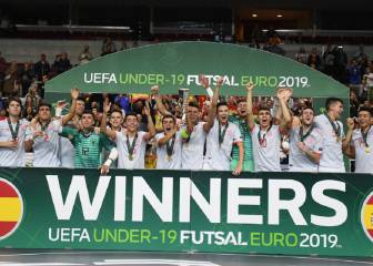 España se proclama campeona de Europa Sub-19 de fútbol sala