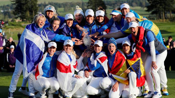 Equipo Europeo campeón Solheim Cup 2019