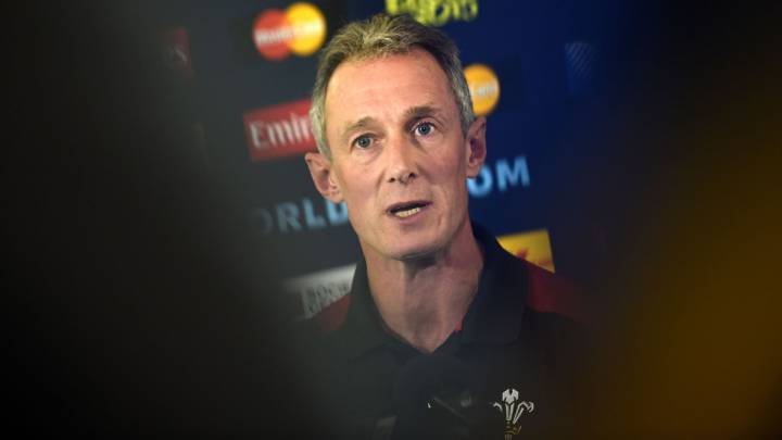 El entrenador de ataque de Gales Rob Howley, en una imagen de archivo.