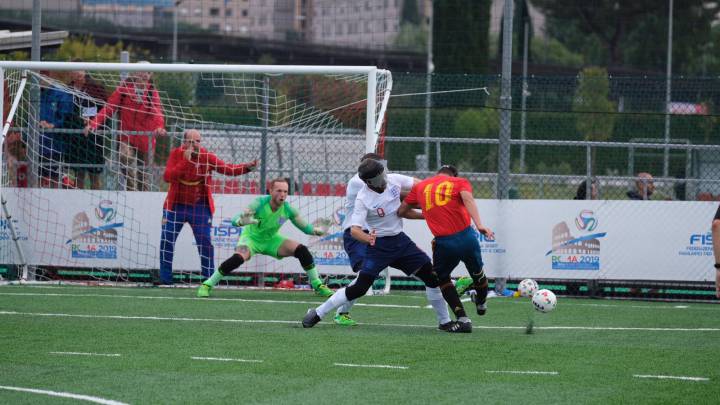 España pasa a la final del Europeo de Fútbol para Ciegos.