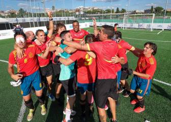 España vuelve a la cima del fútbol europeo para ciegos